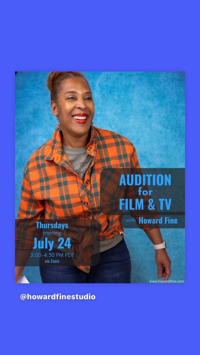 HowardLFine's tweet image. #actingclass