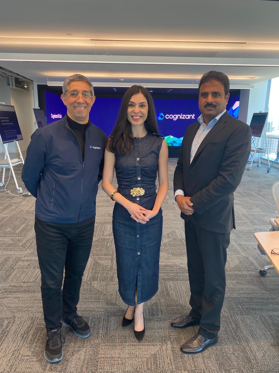 A billion dollar bet by @cognizant as it hopes to ride the #AgenticAI wave. Babak Hodjat, the man behind Apple’s #Siri and now CTO AI, at Cognizant tells me, not many realise the agentic origin of Siri. Babak is running Cognizant’s AI lab in San Francisco, with over 50 patents on