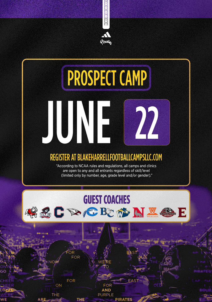 Show up and show out….. last camp of the season 🏴‍☠️🏈