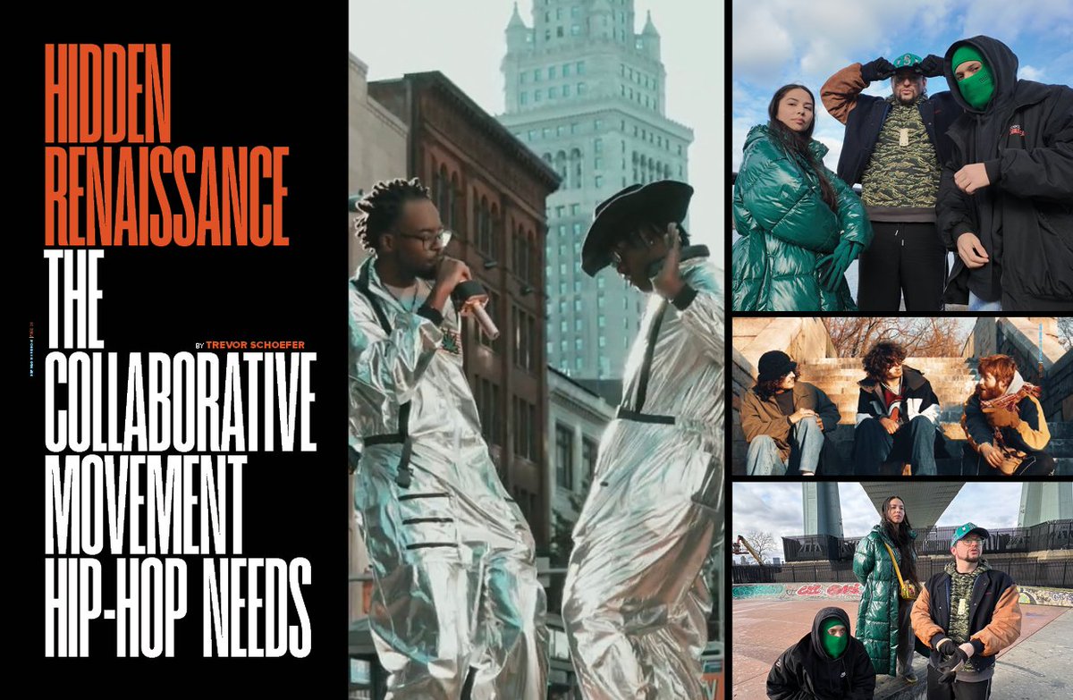 Def_Magazine_'s tweet image. On top of the amazing articles, interviews, and reviews we have been highlighting, our latest issue also features a great rundown of Hidden Renaissance, one of the most exciting rap collectives on the rise right now 👀