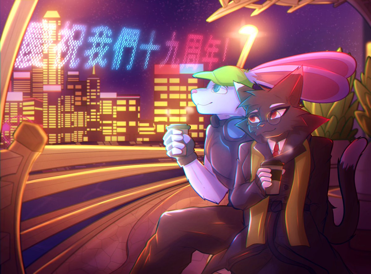 DjEAR 🌌 @ Furality Somna (@huepow00) on Twitter photo Celebrating 19 Years
furaffinity.net/view/61251720/
Commission by 📷 <a href="/shadowknight251/">🔞jaygallery</a> of a bun and a cat for our Anniversary.
Here's to another 19... Celebrating 19 Years
furaffinity.net/view/61251720/
Commission by 📷 <a href="/shadowknight251/">🔞jaygallery</a> of a bun and a cat for our Anniversary.
Here's to another 19...
