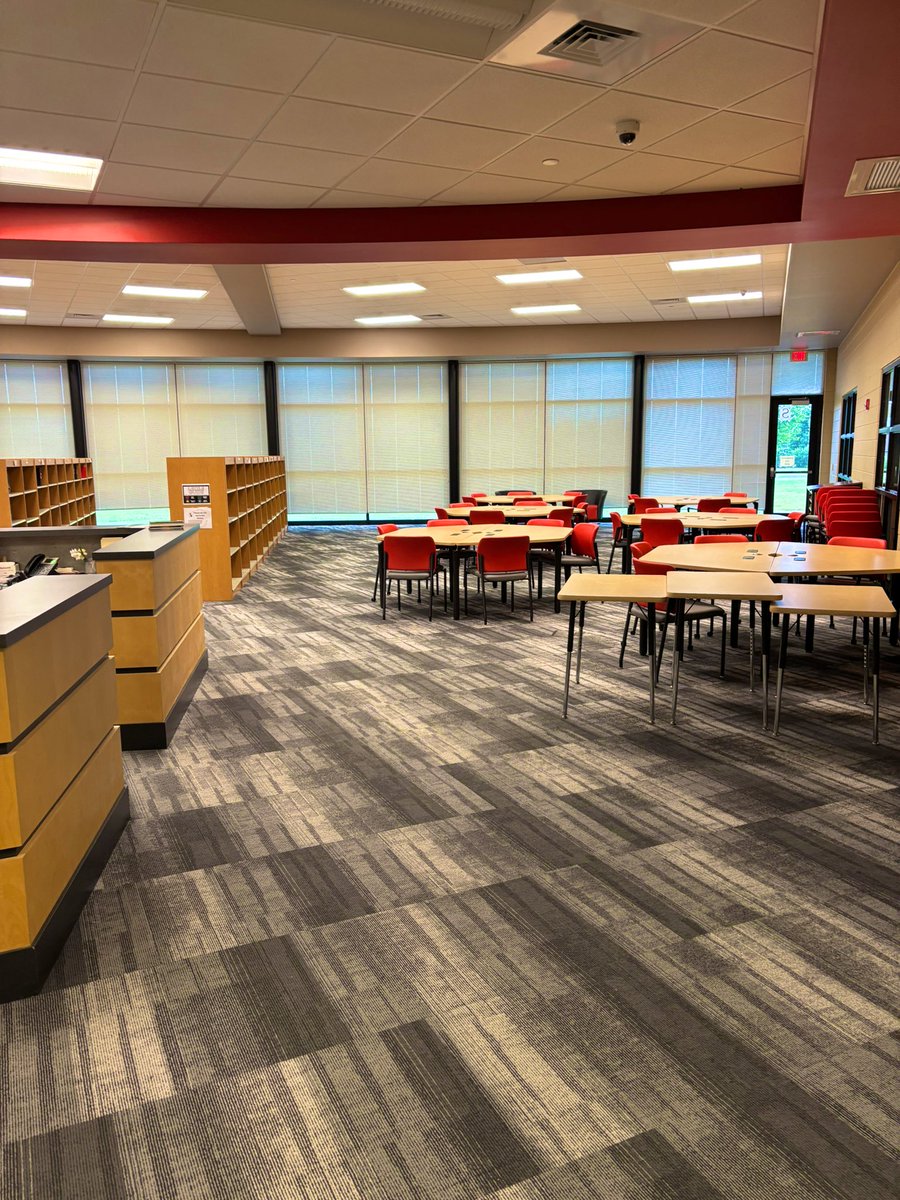 Spoiler alert…. Our EHS carpet project is moving along well. Here are some before, during, and after shots of the work being done this summer.