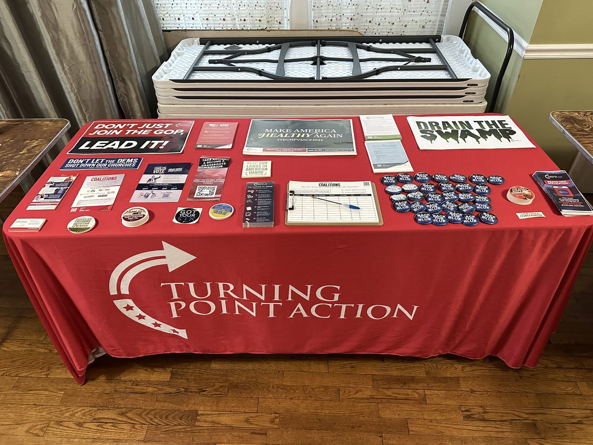 Cooper Whitmire (@cooperwhitmire) on Twitter photo Big thanks to Chairman TJ Sisk and the good folks of the Barrow County GOP for having me out to speak about our <a href="/TPACoalitions/">Turning Point Action Coalitions</a> and Precinct Chair recruitment!
<a href="/TPAction_/">Turning Point Action</a> is proud to be working with County parties like this across the state of Georgia.
Join today: Big thanks to Chairman TJ Sisk and the good folks of the Barrow County GOP for having me out to speak about our <a href="/TPACoalitions/">Turning Point Action Coalitions</a> and Precinct Chair recruitment!
<a href="/TPAction_/">Turning Point Action</a> is proud to be working with County parties like this across the state of Georgia.
Join today: