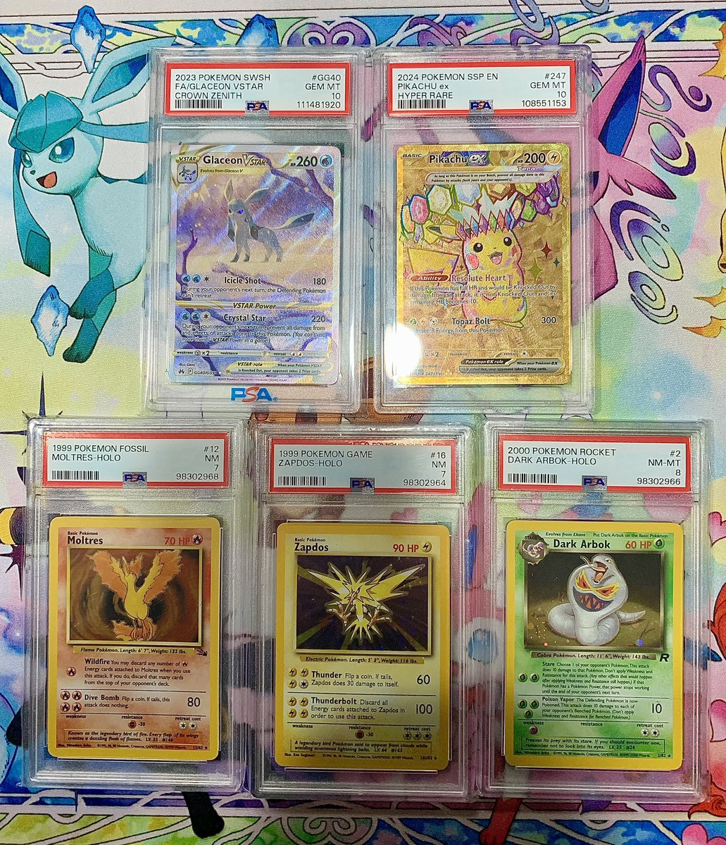 Christopher McCoy (@salientwolf) on Twitter photo π¨ Claim sale π¨
- Glaceon Vstar π $100
- Pikachu π $205
- Moltres $60
- Zapdos $50
- R Arbok $50
- F&F appreciated, G&S add 3%
- BMWT $5
- Retweets appreciated! π
<a href="/CardboardBanger/">π₯ Cardboard Bangerz π₯</a> <a href="/VantaSeries/">VantaSeries</a> <a href="/ArnoldMoger/">Arnold von Moger</a> <a href="/BUYSELLTRADETCG/">BUY/SELL/TRADE TCG</a>
<a href="/TattooedBST/">TattooedBST</a> <a href="/PokeCorsair329/">@PokeCorsair</a> π¨ Claim sale π¨
- Glaceon Vstar π $100
- Pikachu π $205
- Moltres $60
- Zapdos $50
- R Arbok $50
- F&F appreciated, G&S add 3%
- BMWT $5
- Retweets appreciated! π
<a href="/CardboardBanger/">π₯ Cardboard Bangerz π₯</a> <a href="/VantaSeries/">VantaSeries</a> <a href="/ArnoldMoger/">Arnold von Moger</a> <a href="/BUYSELLTRADETCG/">BUY/SELL/TRADE TCG</a>
<a href="/TattooedBST/">TattooedBST</a> <a href="/PokeCorsair329/">@PokeCorsair</a>