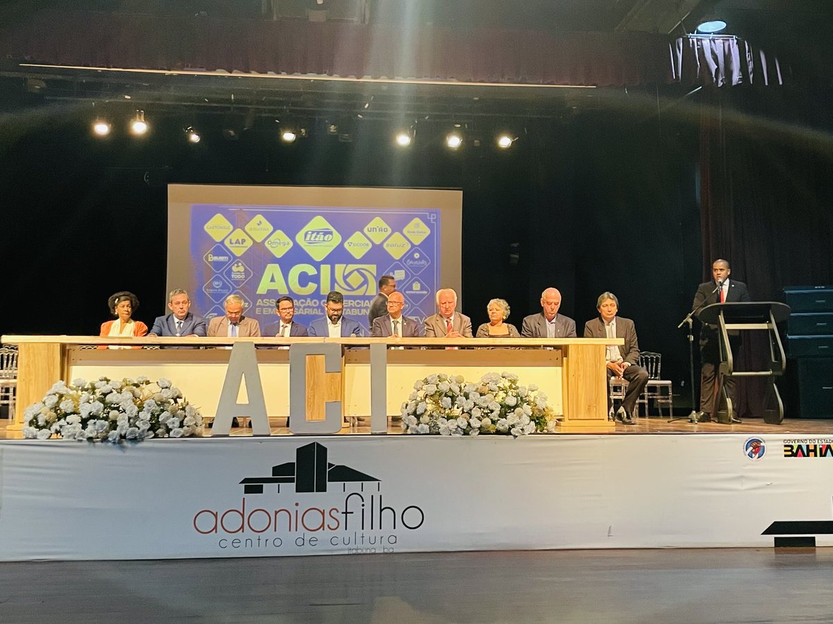 srso's tweet image. Posse da nova Diretoria da ACI