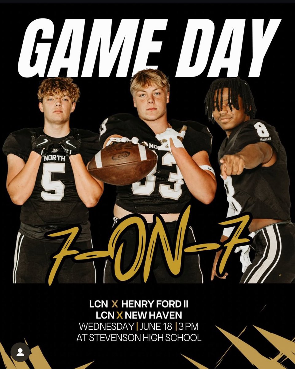 📸 I’ll be out at the 7v7 at Stevenson this Wednesday capturing all the action on the field! If you’re looking for some clean shots, ALL TEAMS hit me up for bookings. Let’s work! 

Check out the instagram to see my work! 

<a href="/LCN_FB/">L'Anse Creuse North Football</a> <a href="/SHSTitansfball/">Sterling Heights Stevenson Titan Football</a> <a href="/NewHaven_FB/">Rockets Football</a> <a href="/Ford_Football/">Henry Ford II Football</a>