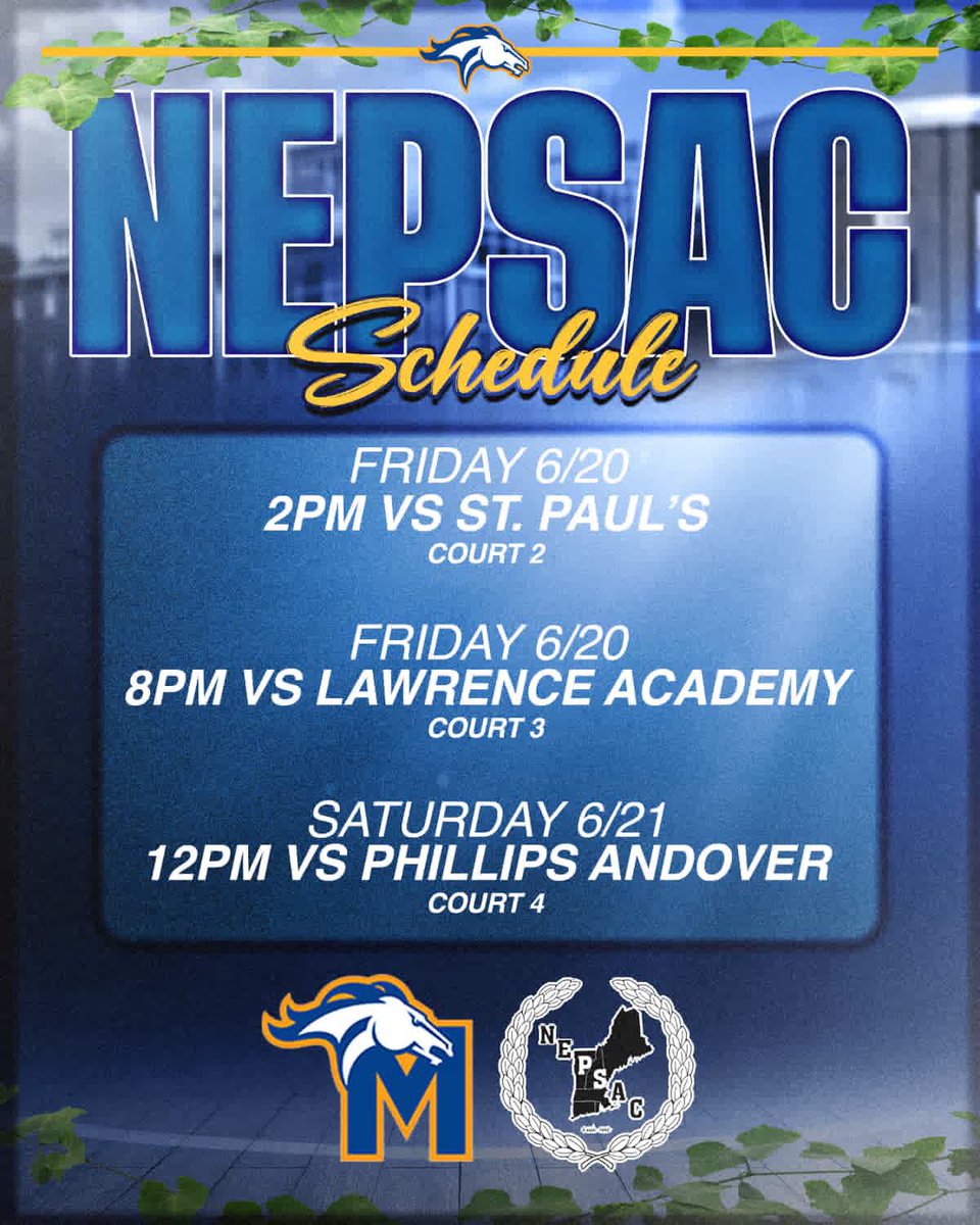 LjReddicks's tweet image. Nepsac Showcase schedule⏳⏳⏳