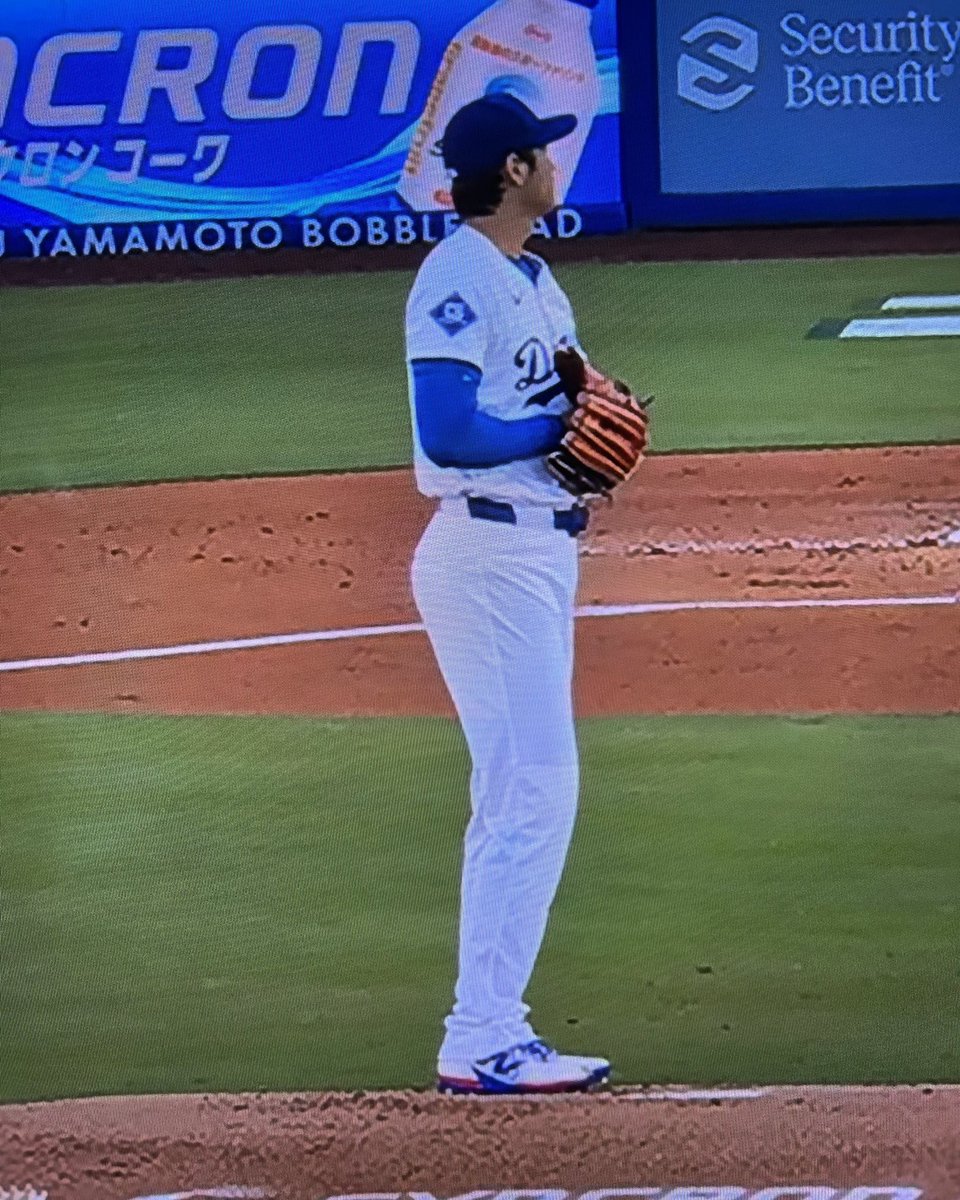 I don’t care how this goes, it’s just great to see Ohtani pitching again. #Dodgers #Ohtani