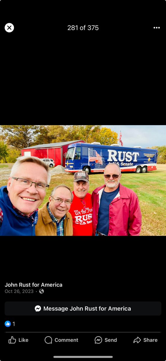 Finkel was paid $53,387.41 according to the FEC as the only full time staffer for  <a href="/JohnRust_IN/">John Rust</a>