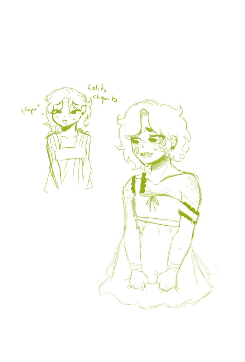 l_lMsSunnyl_l's tweet image. Lolito chiquito inspirado en el que dibuje en magma