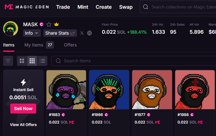 MASK NFTS tweet media