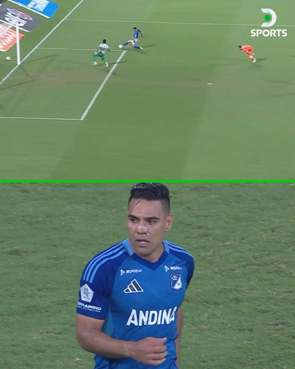 ¡GOL DE MILLONARIOS! 🔥

⚽️ El Tigre Radamel Falcao García abrió el marcador a los 45 minutos en el Atanasio Girardot.

Atlético Nacional 0 - 1 Millonarios.