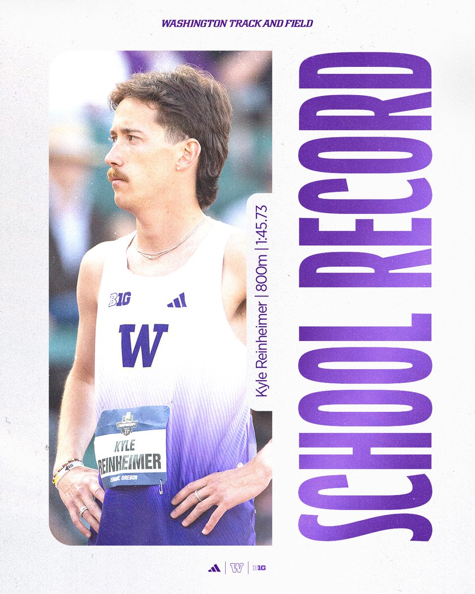Washington Track & Field and Cross Country (@uwtrack) on Twitter photo In case you were suffering from a severe lack of track results, there were many more PRs from Huskies past, present, and future at the Portland Track Festival on Sunday!
Including Kyle Reinheimer going sub-1:46 for the first time.
π° gohski.es/4efWBYD
#GoHuskies In case you were suffering from a severe lack of track results, there were many more PRs from Huskies past, present, and future at the Portland Track Festival on Sunday!
Including Kyle Reinheimer going sub-1:46 for the first time.
π° gohski.es/4efWBYD
#GoHuskies