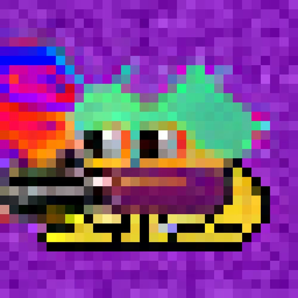 Didn’t know Trippy GAN Toadz existed until today, welcome home 4758 🔥