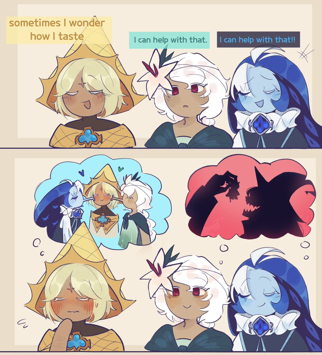 witch trauma lol (#shadowvanilla #purelily ???)
