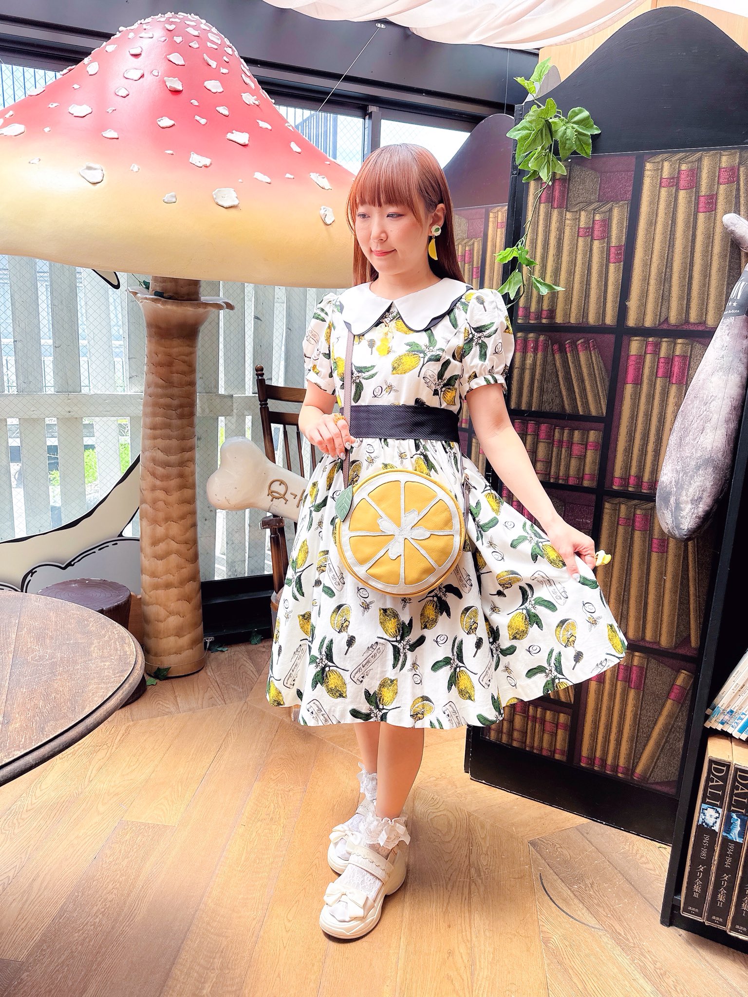 ハニーレモン スリーブレスドレス | Q-pot. ONLINE SHOP