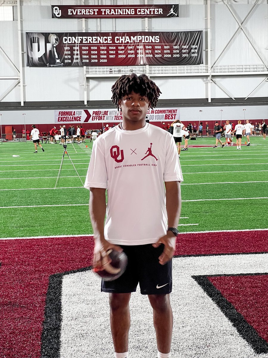 Cobe Wilson (@cobewilson03) on Twitter photo Thank you <a href="/Coach_Kuz/">John Kuceyeski</a> for sharing some great feedback with me while I’m still a Freshman at <a href="/BVFootballCamps/">Brent Venables Football Camps</a> and thank you Coach Vincent Carter for your encouragement and showing my family around the football facilities! Can’t wait to be back next year! <a href="/argylegridiron/">Argyle Football</a> Thank you <a href="/Coach_Kuz/">John Kuceyeski</a> for sharing some great feedback with me while I’m still a Freshman at <a href="/BVFootballCamps/">Brent Venables Football Camps</a> and thank you Coach Vincent Carter for your encouragement and showing my family around the football facilities! Can’t wait to be back next year! <a href="/argylegridiron/">Argyle Football</a>
