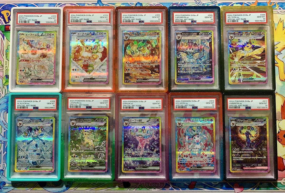Christopher McCoy (@salientwolf) on Twitter photo π Terastal Fest Eeveelutions π
- $1475 for the set
- All 10βs went off recent sales
- Price is without guard
- Can add guards for additional charge
- F&F appreciated, G&S add 3%
- Trades at 80%
- BMWT $5
- Retweets appreciated! π
<a href="/CardboardBanger/">π₯ Cardboard Bangerz π₯</a> <a href="/VantaSeries/">VantaSeries</a> <a href="/ArnoldMoger/">Arnold von Moger</a> π Terastal Fest Eeveelutions π
- $1475 for the set
- All 10βs went off recent sales
- Price is without guard
- Can add guards for additional charge
- F&F appreciated, G&S add 3%
- Trades at 80%
- BMWT $5
- Retweets appreciated! π
<a href="/CardboardBanger/">π₯ Cardboard Bangerz π₯</a> <a href="/VantaSeries/">VantaSeries</a> <a href="/ArnoldMoger/">Arnold von Moger</a>