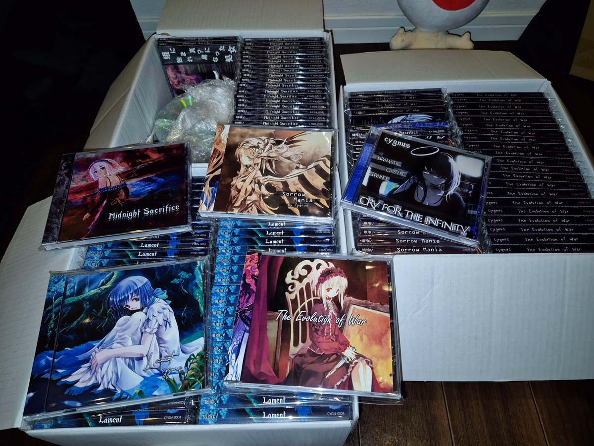 mushibamu's tweet image. I&apos;m shipping my albums! 

One album costs $25 + $5 shipping! 
Shoot me a DM if you&apos;re interested!

Unfortunately, shipping has started costing so much that I needed to start charging for it. I&apos;m sorry about that 🙇‍♂️