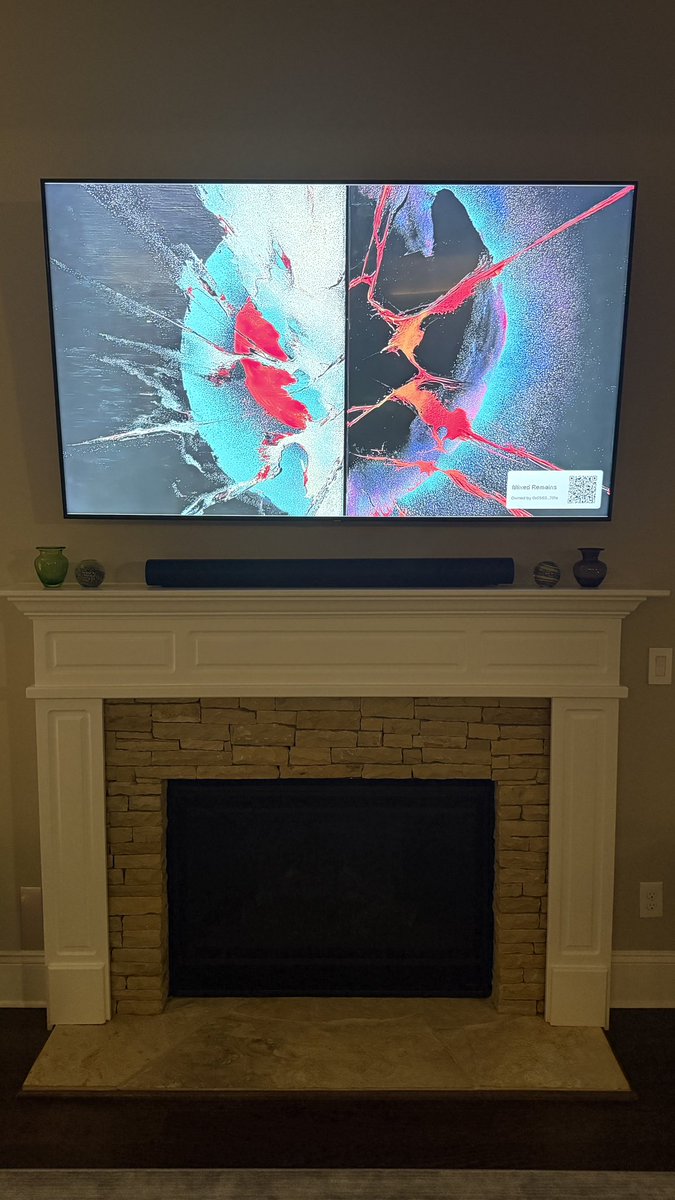 Dan Fraser (@dan_fraser_) on Twitter photo “Mixed Remains” by yours truly - Gosh I love <a href="/whitewallsapp/">White Walls</a> - so good seeing your art on the big screen! “Mixed Remains” by yours truly - Gosh I love <a href="/whitewallsapp/">White Walls</a> - so good seeing your art on the big screen!