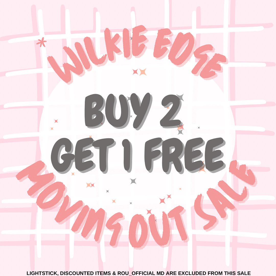 _poptheshop's tweet photo. ✨  WILKIE EDGE MOVING OUT SALE ✨

Purchase any two items and get your third item free! Promotion runs from 16 June until further notice❣️

📍8 Wilkie Road #01-07 Wilkie Edge S228095

kpop sale https://t.co/VIFaXAQW0y