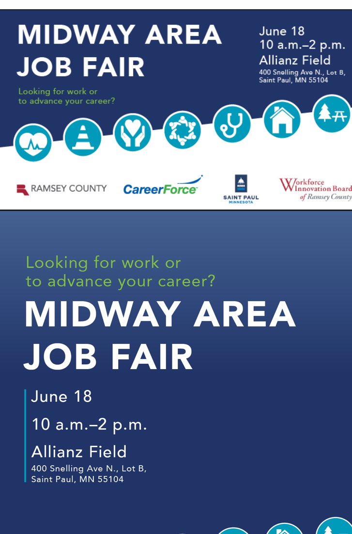 Come out and see SPPS and SUTR at the Midway Area Job Fair, June 18th, 10am-2pm

#SUTR #Spps #JobFair #education #HiringNow
