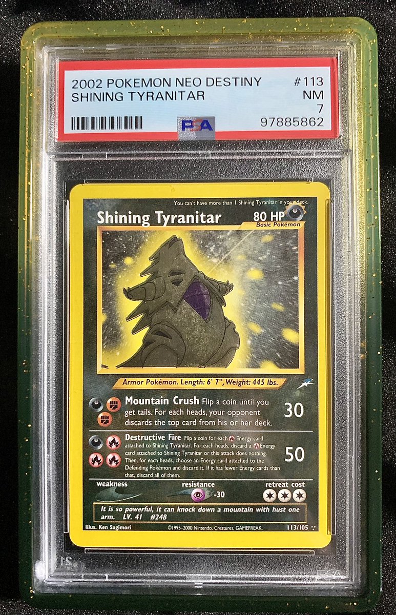 Christopher McCoy (@salientwolf) on Twitter photo β¨ Shining Tyranitar β¨
- $700
- F&F appreciated, G&S add 3%
- Trades at 80%
- BMWT $5
- Retweets appreciated! π
<a href="/CardboardBanger/">π₯ Cardboard Bangerz π₯</a> <a href="/VantaSeries/">VantaSeries</a> <a href="/ArnoldMoger/">Arnold von Moger</a> <a href="/BUYSELLTRADETCG/">BUY/SELL/TRADE TCG</a>
<a href="/TattooedBST/">TattooedBST</a> <a href="/PokeCorsair329/">@PokeCorsair</a> β¨ Shining Tyranitar β¨
- $700
- F&F appreciated, G&S add 3%
- Trades at 80%
- BMWT $5
- Retweets appreciated! π
<a href="/CardboardBanger/">π₯ Cardboard Bangerz π₯</a> <a href="/VantaSeries/">VantaSeries</a> <a href="/ArnoldMoger/">Arnold von Moger</a> <a href="/BUYSELLTRADETCG/">BUY/SELL/TRADE TCG</a>
<a href="/TattooedBST/">TattooedBST</a> <a href="/PokeCorsair329/">@PokeCorsair</a>