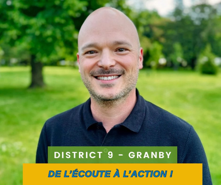 C’est avec beaucoup de fierté et d’enthousiasme que j’annonce ma candidature au poste de conseiller municipal du district 9 à Granby.

J’ai envie de continuer à servir ma ville autrement : en devenant une voix forte, accessible et engagée au conseil municipal.

#granby2025