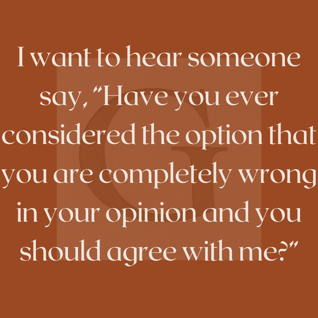 I appreciate those who say, "Hey, go ahead and don't follow me if you disagree with me."

Heck, I have a hard enough time appreciating those that follow me....