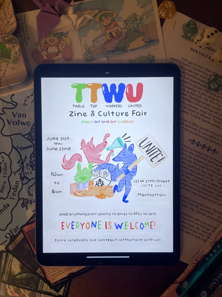 This weekend! #zine #artwork #shoplocal #union