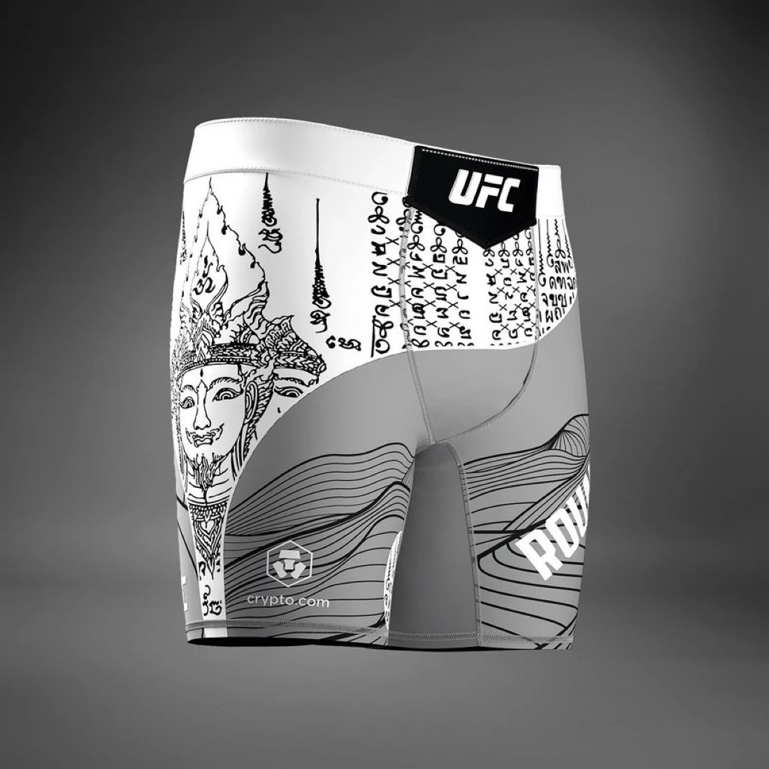 Khalil Rountree gets custom shorts for this weekend, what do you guys think about them? 
#UFCBaku