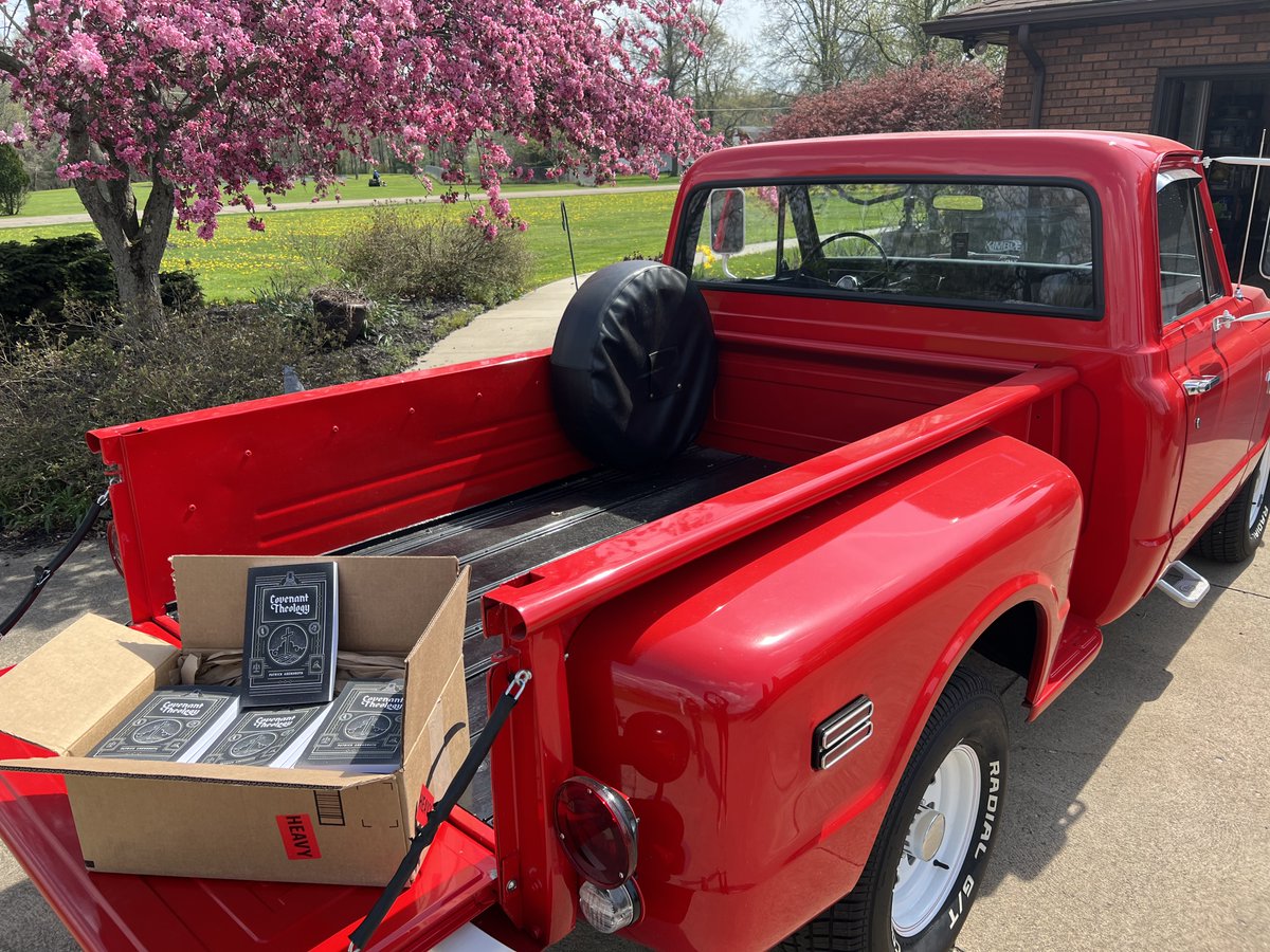 Covenant theology is true in a truck; it is true regardless of luck.