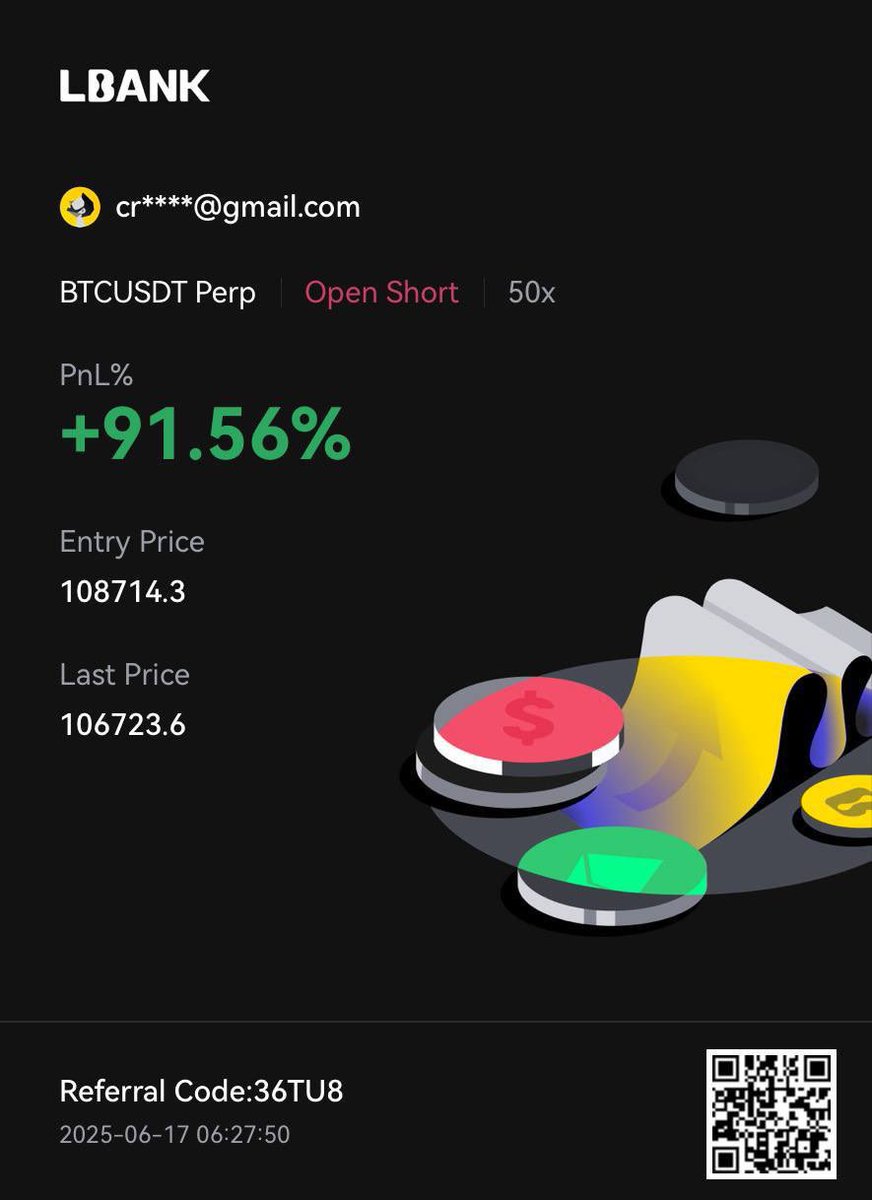 RachwaniFX's tweet photo. Everyone’s winning.
Profits flying in.
This community is on fire! 🔥💰
#MakingMoneyMoves #crypto #Bitcoin #Eth #etherum #Sol #Trading #War https://t.co/D4OpLoiuxc