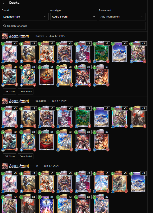 Shadowverse Master on X: 
