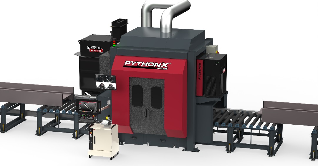 PythonXrobot's tweet image. Dominate structural steel fabrication with PythonX® 💥
Each PythonX system is designed, built, and supported by our North American team, delivering you a premium system that ensures your machine will serve you for many years to come.
Read more: pythonx.com