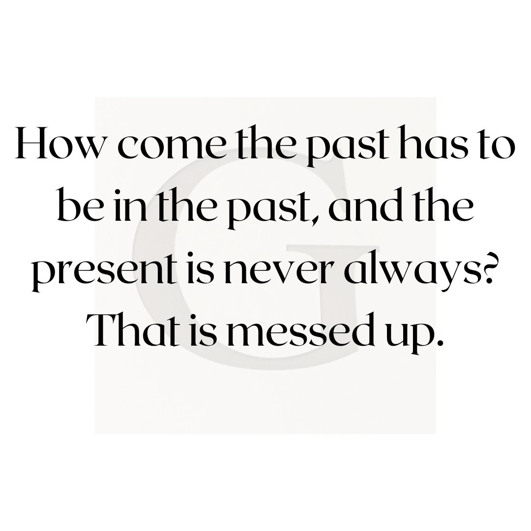 You ever notice how years go by, you get older...

I am not really a fan of that.

The year that was ten years ago, somehow also aged me ten years in that same time frame.

That is not cool.

Time is kind of a bitch when you think about it.