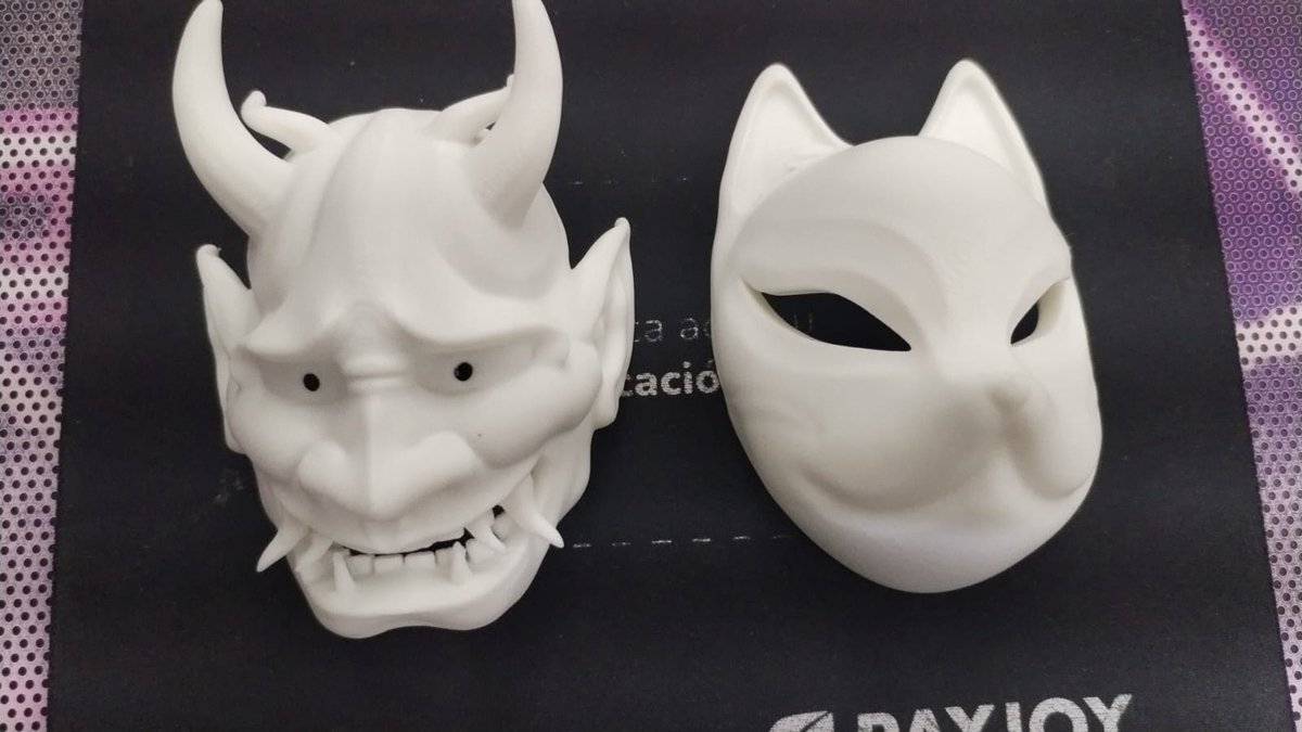 adrian_misool's tweet image. A few days ago I was commissioned to make some masks for a Japanese Tanabata-style festival. Today they sent me this photo letting me know they're already in production. I want to see how people paint them at the festival 🤓🇯🇵🍡🎏
#zbrush #3Dprint