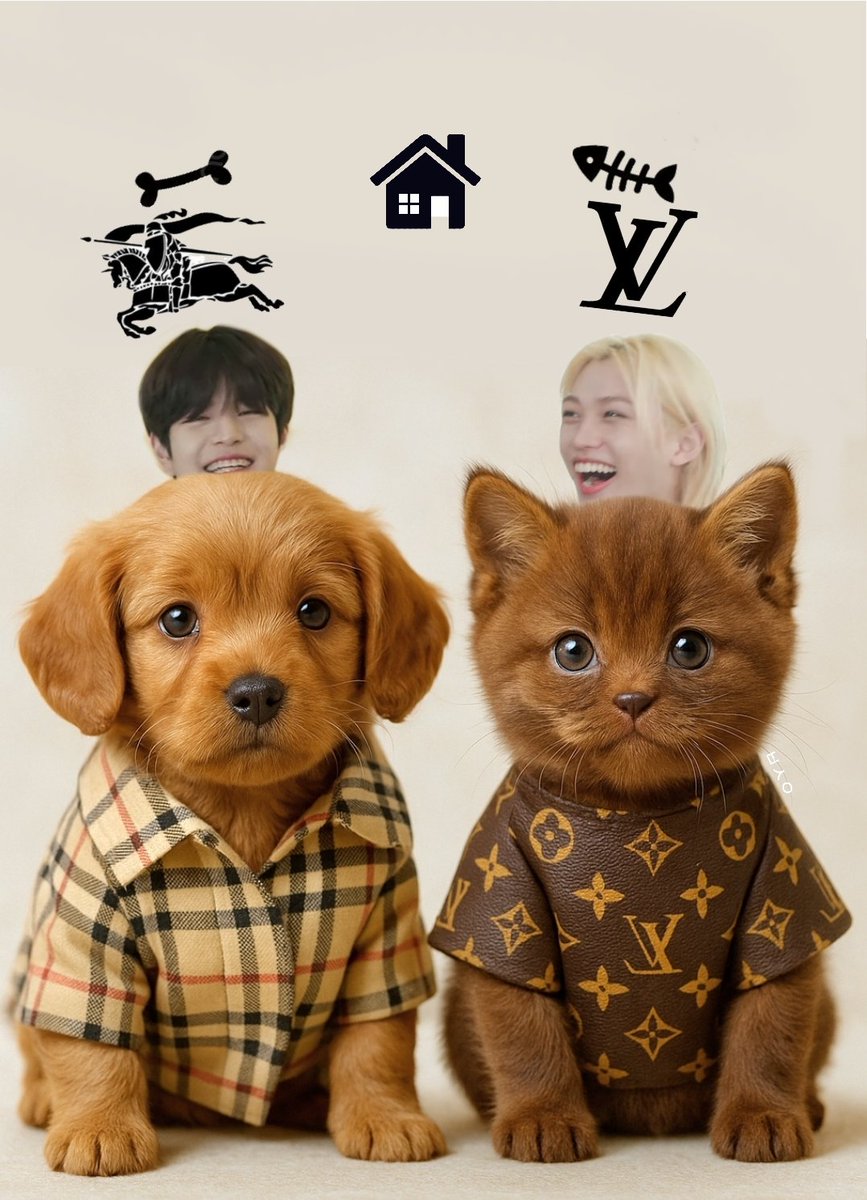 godboksang's tweet photo. 슴미나 축하해  🐶🎉
#SEUNGMINxBURBERRY https://t.co/XFC2coI9XI