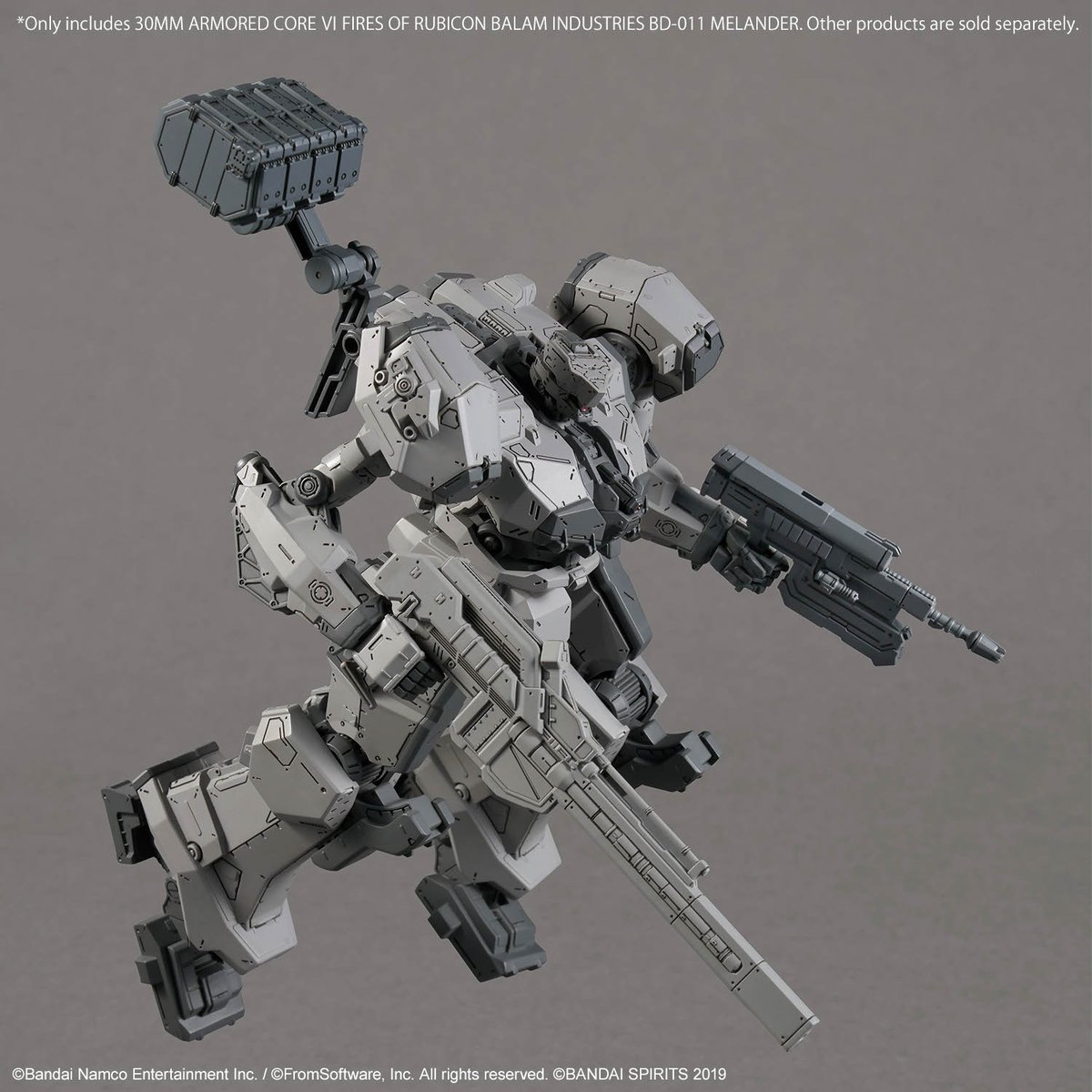 30mlabel_en's tweet image. #30MM NEW ITEM Information📣
30MM ARMORED CORE Ⅵ FIRES OF RUBICON BALAM INDUSTRIES BD-011 MELANDER
#30ML #PlasticModelKit