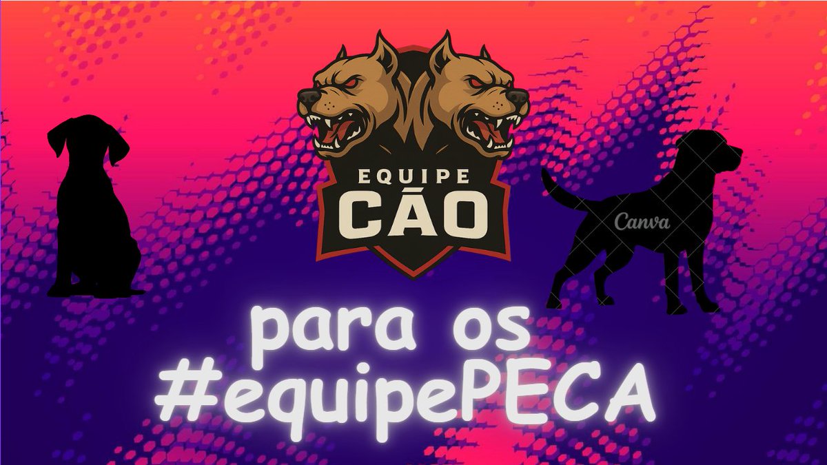 CopaReiGamer's tweet photo. 🐶Equipe CÃO chegou latindo alto!🐶
Com instinto afiado, trabalho em matilha e muita agressividade no game, eles vêm pra morder o título da Copa Rei Gamer! 👑🔥
"estralando ruf ruf"
💥 Quem ousa enfrentar a fúria do CÃO?
#equipeCAO #CopaReiGamer #MordeOuLate https://t.co/lttTQCA3fJ