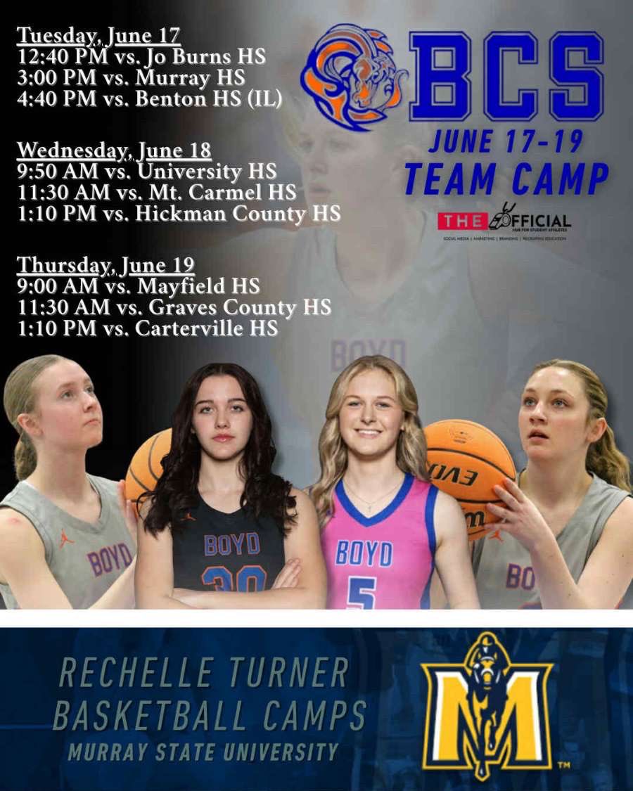 Boyd Christian Lady Broncos (@ladybroncoswbb) on Twitter photo The Lady Broncos have arrived in Murray and will begin play tomorrow <a href="/RacersWBB/">Murray State Women's Basketball</a> <a href="/racersWBBcoach/">Rechelle Turner</a> Summer Team Camp! The Lady Broncos have arrived in Murray and will begin play tomorrow <a href="/RacersWBB/">Murray State Women's Basketball</a> <a href="/racersWBBcoach/">Rechelle Turner</a> Summer Team Camp!