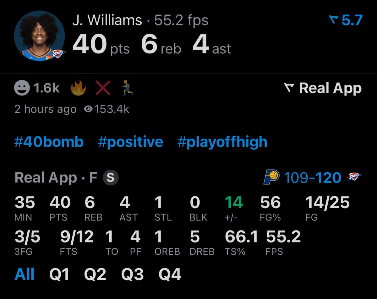 LegionHoops's tweet image. JALEN WILLIAMS MASTERCLASS 🤯

40 POINTS
6 REBOUNDS
4 ASSISTS
14/25 FG

HIM. (via @realapp_)