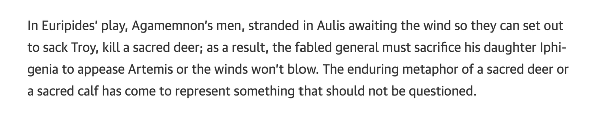 Evidence-based medicine: in past posts we have discussed 'Zombie' and 'GENIE' interventions. Today I learned about 'sacred deer', interventions that are so widely accepted as being effective that even questioning them is thought to be inappropriate.