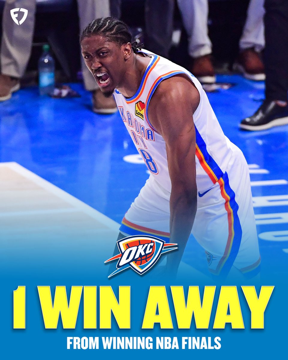 THE THUNDER WIN GAME 5 OF THE NBA FINALS 🌩️

They are 1 win away from a NBA title 🙌

#NBAFinals | #ThunderUp