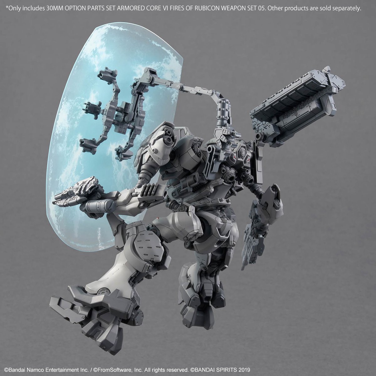 30mlabel_en's tweet image. 30MM NEW ITEM Information📣
30MM OPTION PARTS SET ARMORED CORE Ⅵ FIRES OF RUBICON WEAPON SET 05
#30ML #PlasticModelKit