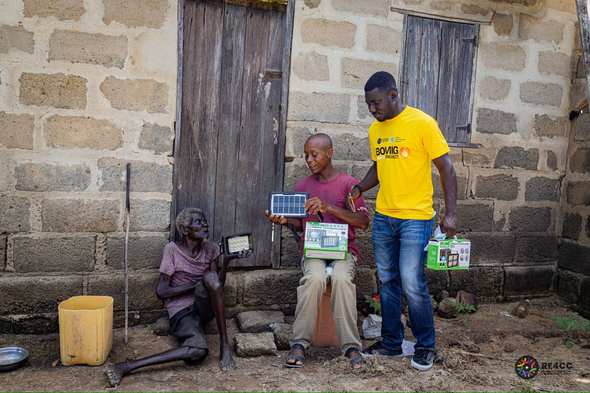 Leaving No One Behind! 

Our dedicated volunteer from <a href="/Greenstoration/">Greenstoration Ghana</a> went the extra mile to deliver solar bulbs directly to households with special attention to persons living with disabilities.
#BomigoLightUp #InclusiveEnergy #Greenstoration #RenewableEnergy #LeaveNoOneBehind