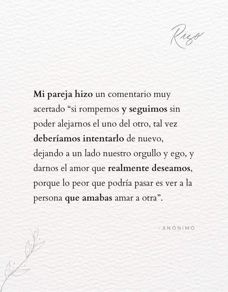 Quizás ese día ya llegó, por suerte no lo he visto ni sentido. A veces es mejor no saber ciertas cosas.