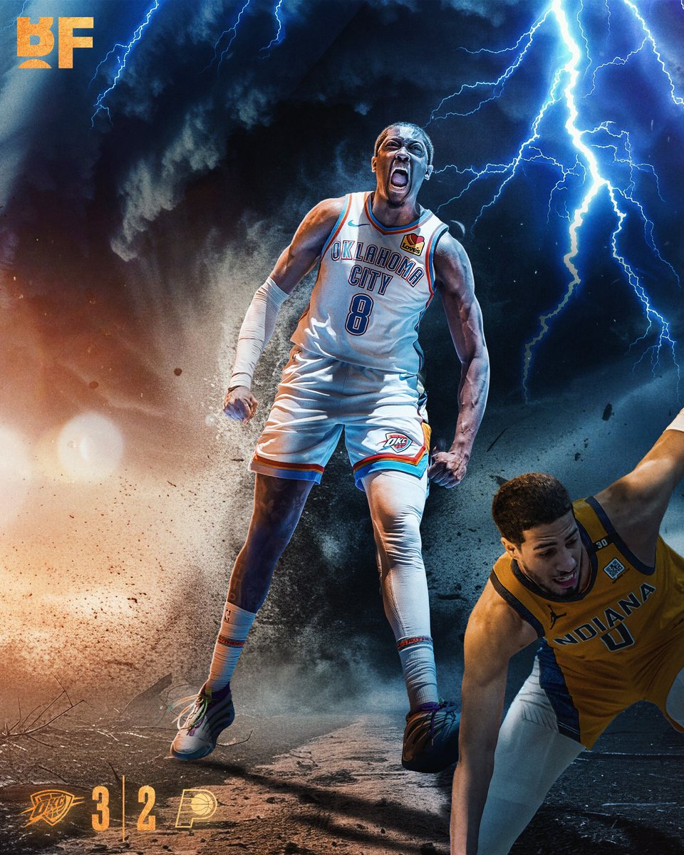 Jalen Williams with a PLAYOFF CAREER-HIGH 40 PTS, 6 REB, 4 AST, 1 STL as the Thunder TAKE A 3-2 SERIES LEAD after a 120-109 WIN 😤

OKC ARE ONE WIN AWAY FROM AN NBA CHIP!