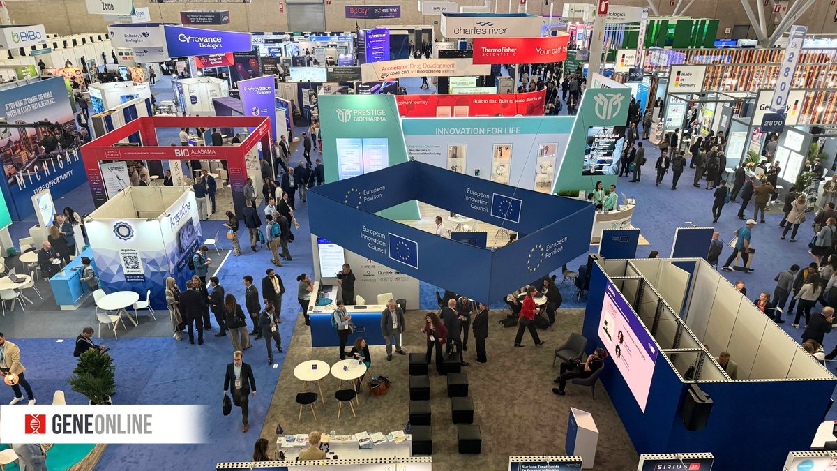 GeneOnline (@geneonlinenews) on Twitter photo 🌟 GeneOnline is live at US <a href="/BIOConvention/">BIO Convention</a> 2025 in Boston! From June 16–19, the world’s largest biotech event hosted by BIO (Biotechnology Innovation Organization) is back and GeneOnline is on the ground to deliver exclusive, real-time coverage.
Throughout BIO's day 1 of 🌟 GeneOnline is live at US <a href="/BIOConvention/">BIO Convention</a> 2025 in Boston! From June 16–19, the world’s largest biotech event hosted by BIO (Biotechnology Innovation Organization) is back and GeneOnline is on the ground to deliver exclusive, real-time coverage.
Throughout BIO's day 1 of