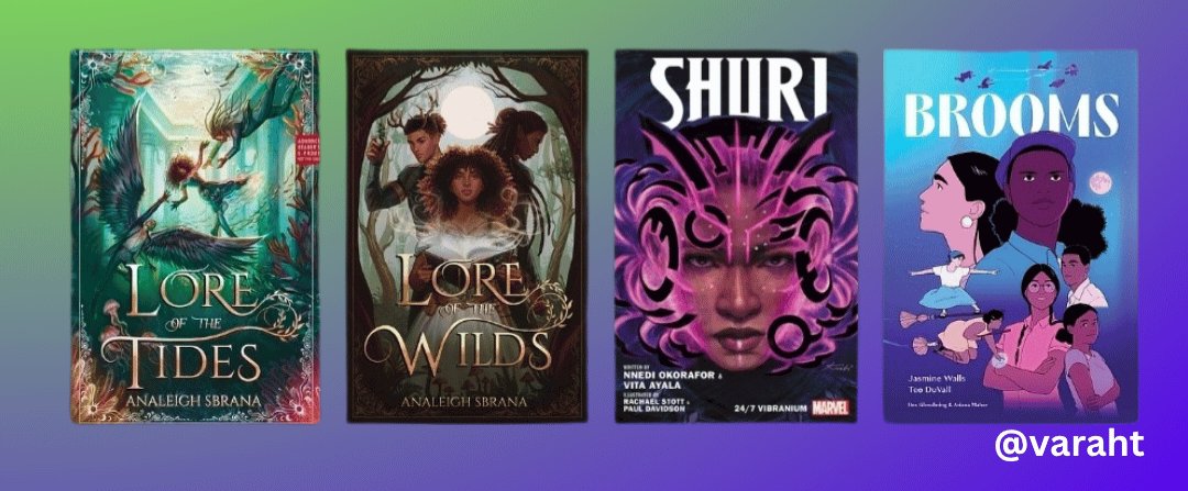 VarahTs's tweet photo. I love it when my Current Reads look like this
#booktwittter #bookX #reading https://t.co/BJtw1AXjdV